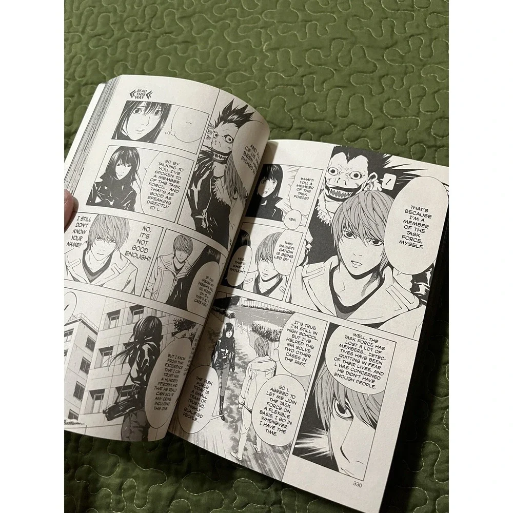 Death Note Black Edition Manga  book lot ~ Contains‎ Volume 1, 2, 3 and 4
